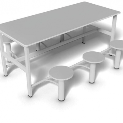 Mesa Refeitório 4 lugares  